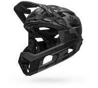 Bell Casque VTT Super Air R MIPS – mentonnière amovible – Noir Camo Taille S