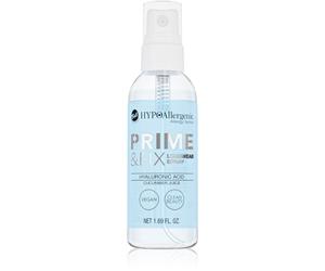 Bell Hypoallergenic Hydrating base de maquillage et spray fixateur 2 en 1 à l'acide hyaluronique 50 ml