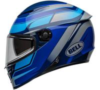 Bell Lithium MIPS Podium, casque intégral XL Noir/Blue/Bleu Clair Noir/Blue/Bleu Clair