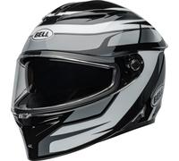 Bell Lithium MIPS Podium Casque, Noir/Blanc, Taille M (57/58)