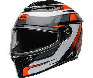 Bell Lithium MIPS Podium Casque, noir/orange, Taille XL (61/62)