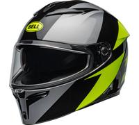 Bell Lithium Shear Casque, gris/jaune, Taille M (57/58)