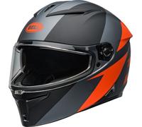Bell Lithium Shear Casque, Gris mat/orange, Taille S (55/56)