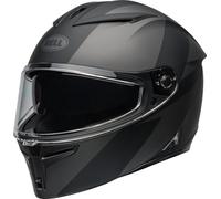 Bell Helmets Casque moto intégral Lithium Shear – Visière solaire, ECE 22.06 – Noir XL