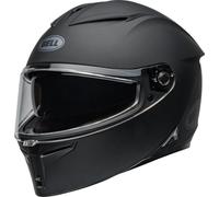 Bell Lithium Solid ECE Casque Moto, Coque Dynamique, Visière Solaire Intégrée, Doublure EPS Multi-Densité, Optique Classe 1, Écran Pinlock, Couleur : Matte Black, Taille : XS