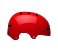 Bell - Local Solid CE Casques - Adulte Unisexe - équipement de Protection, Casque vélo, Casque BMX, Casque de Protection BMX, Rouge, L
