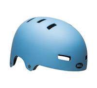 Bell - Local Solid CE Casques - Adulte Unisexe - équipement de Protection, Casque vélo, Casque BMX, Casque de Protection BMX, Bleu Mat, S