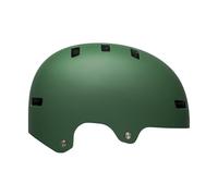 Bell - Local Solid CE Casques - Adulte Unisexe - équipement de Protection, Casque vélo, Casque BMX, Casque de Protection BMX, Vert Foncé, S