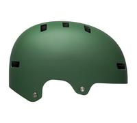 Bell - Local Solid CE Casques - Adulte Unisexe - équipement de Protection, Casque vélo, Casque BMX, Casque de Protection BMX, Vert Foncé, L