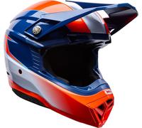Bell Moto-10 Mips Falcon, casque de motocross L Bleu/Orange/Blanc Bleu/Orange/Blanc