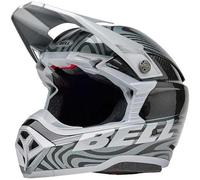 BELL Moto-10 Spherical Casque Unisexe, Argenté/Gris, L