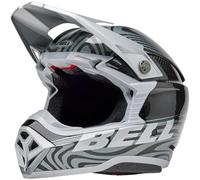 BELL Moto-10 Spherical Casque Unisexe, Argenté/Gris, m