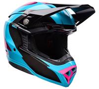 Bell Moto-10 Spherical Fluid, casque de motocross L Noir/Turquoise/Fuchsia Noir/Turquoise/Fuchsia