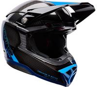 Bell Moto-10 Spherical Strike Casque de motocross, bleu, Taille XL (60/61)