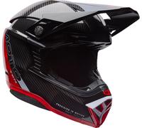 Bell Helmets Casque de motocross Moto-10 Spherical Strike – rouge, taille S, homme