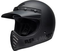 Bell Moto-3 Classic Casque de motocross, Noir mat, Taille XL (61/62)