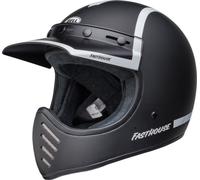 Bell Moto-3 Fasthouse The Old Road Casque de motocross, noir, taille S pour homme