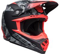 Bell Moto-9 MIPS Venom Casque de motocross, noir/rouge, Taille L