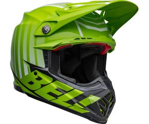 Bell Moto-9S Flex Sprint Casque de motocross, Vert/Noir, Taille XL