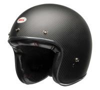 Casque Jet Bell Custom 500 Carbon Solid Matte Black