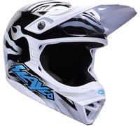 Bell MX-10 Mips Slayco Limited Edition, casque de motocross XS Noir/Blanc/Bleu Clair Noir/Blanc/Bleu Clair