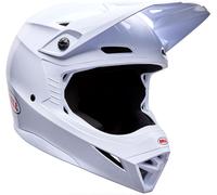 Bell MX-10 Mips Solid, casque de motocross pour jeunes YM White White
