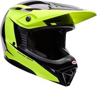 Bell Helmets Casque de motocross MX-10 Mips Talon Taille M Noir/Jaune