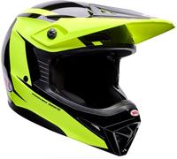 Bell MX-10 Mips Talon, casque de motocross L Noir/Jaune Noir/Jaune