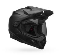 Bell MX-9 ADV MIPS Solid ECE Casque Moto, Coque Polycarbonate, Système MIPS, Visière Réglable, Ventilation Velocity Flow, Doublure Antimicrobienne Amovible, Couleur : Matte Black, Taille : 3X