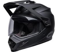 Bell - MX-9 ADV MIPS Solid ECE Casques - Adulte Unisexe - équipement de Protection, Casque vélo, Casque Motocross, Casque de Protection Motocross, Noir Mat, L
