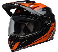 Bell MX-9 Adventure MIPS Alpine Casque de motocross, noir/orange, Taille S (55/56)
