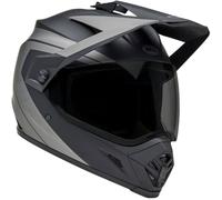 Bell MX-9 Adventure Mips Blackout, casque d aventure S Mat Noir/Gris Mat Noir/Gris