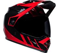 Bell MX-9 Adventure MIPS Dash Casque de motocross, noir/rouge, Taille XL