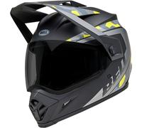 Bell MX-9 Adventure MIPS Mesa, casque d aventure M Mat Noir/Gris/Jaune Néon Mat Noir/Gris/Jaune Néon