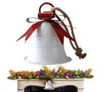 Bell Ornaments, Hangable Ornament for Home, Party Pendants with Bow, Home Seasonal Decor, Dinner School Restaurant Cafe Shopping Mall Wedding Birthday Family Gathering Winter Celebration