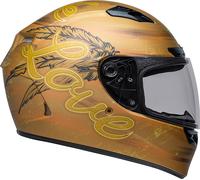 Bell Qualifier DLX Mips Hart Luck Live Casque, Or, Taille XXL (63/64)
