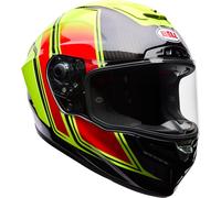Casque Intégral BELL Race Star DLX Flex Grid Jaune / Rouge