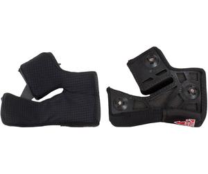 Bell Race Star/Pro Star, coussinets de joues triple densité 40 mm Noir Noir