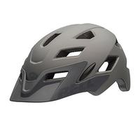 BELL Sidetrack Casque de vélo pour Enfant, Matte Titanium Shark, Taille Unique