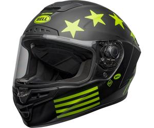 Bell Star DLX Mips Fasthouse Victory Circle Casque, Noir mat/vert, Taille XL (61/62)