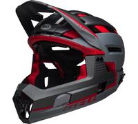 Bell Super Air R Spherical Downhill Helmet Rouge S Grey / Red