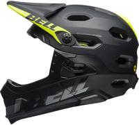 Bell Super DH Mips casque de descente couleur : noir/vert, taille : M (55-59)