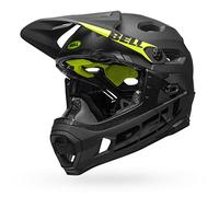 Bell Super DH MIPS Casque Unisex-Adult, Matt/Brillant Noir, S 52-56cm