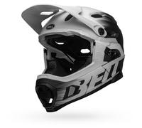 Bell Super DH MIPS Casque VTT 2022 : Noir Mat/Blanc S 52-56 cm