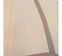 Bell Tent Boutique Tapis en polypropylène recy emi-Lune ou Complet - Léger, imperméable, Facile à Nettoyer - pour tentes Zig de 3 m à 6 m (Grès, 4m Pleine Lune (2 × Demi-lunes))