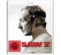 Saw V – Tobin Bell, Betsy Russell, Costas Mandylor, Scott Patterson – Blu-ray – Édition blanche