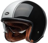 Bell TX-501 Rally Casque à réaction, Noir/Blanc, Taille XS (53/54)