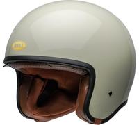 Bell Tx-501 Solid Ece Casque Ouvert Authentique avec Fonctionnalités Modernes, Silhouette Classique, Protection Et Confort pour MX & Off-Road, Couleur : Vintage White, Taille : XS