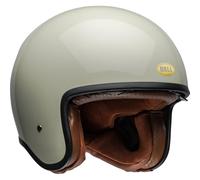 Bell Tx-501 Solid Ece Casque Ouvert Authentique Et Innovant avec Fonctionnalités Modernes, Silhouette Classique, Protection Et Confort, Couleur : Vintage White, Taille : L