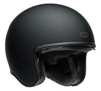 Bell Tx-501 Solid ECE Casque Ouvert Authentique et Innovant, Silhouette Classique, Protection et Confort, Bien Ventilé, Ajustement Réglable, Couleur : Matte Black, Taille : XL